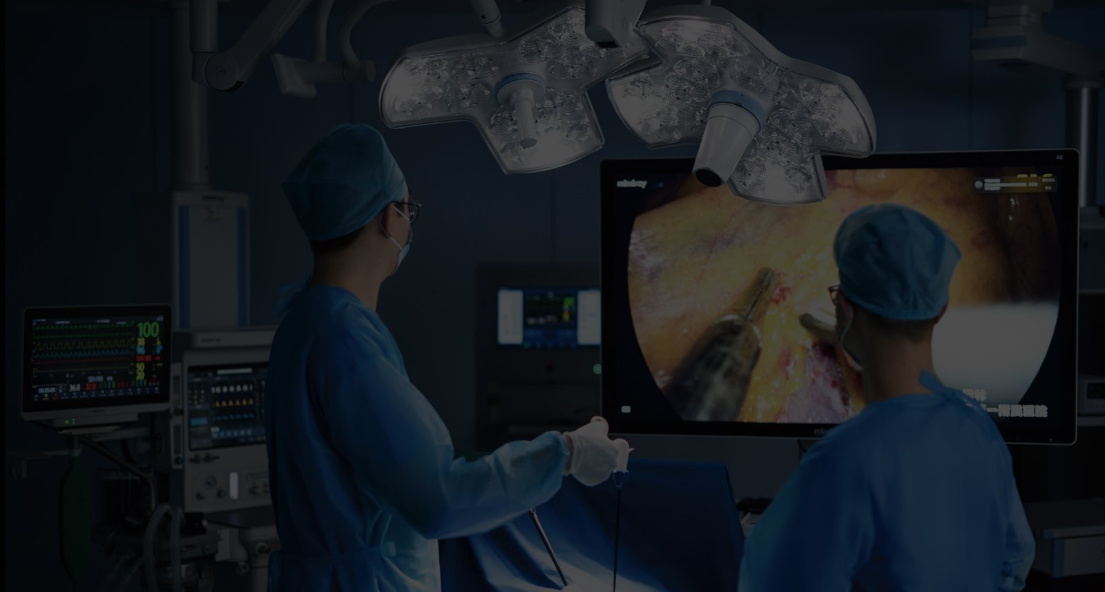 HyLED C Series LED Surgical Light with Multi-Patch Superposition Technology (MPST) for Open and Minimally Invasive Surgery
