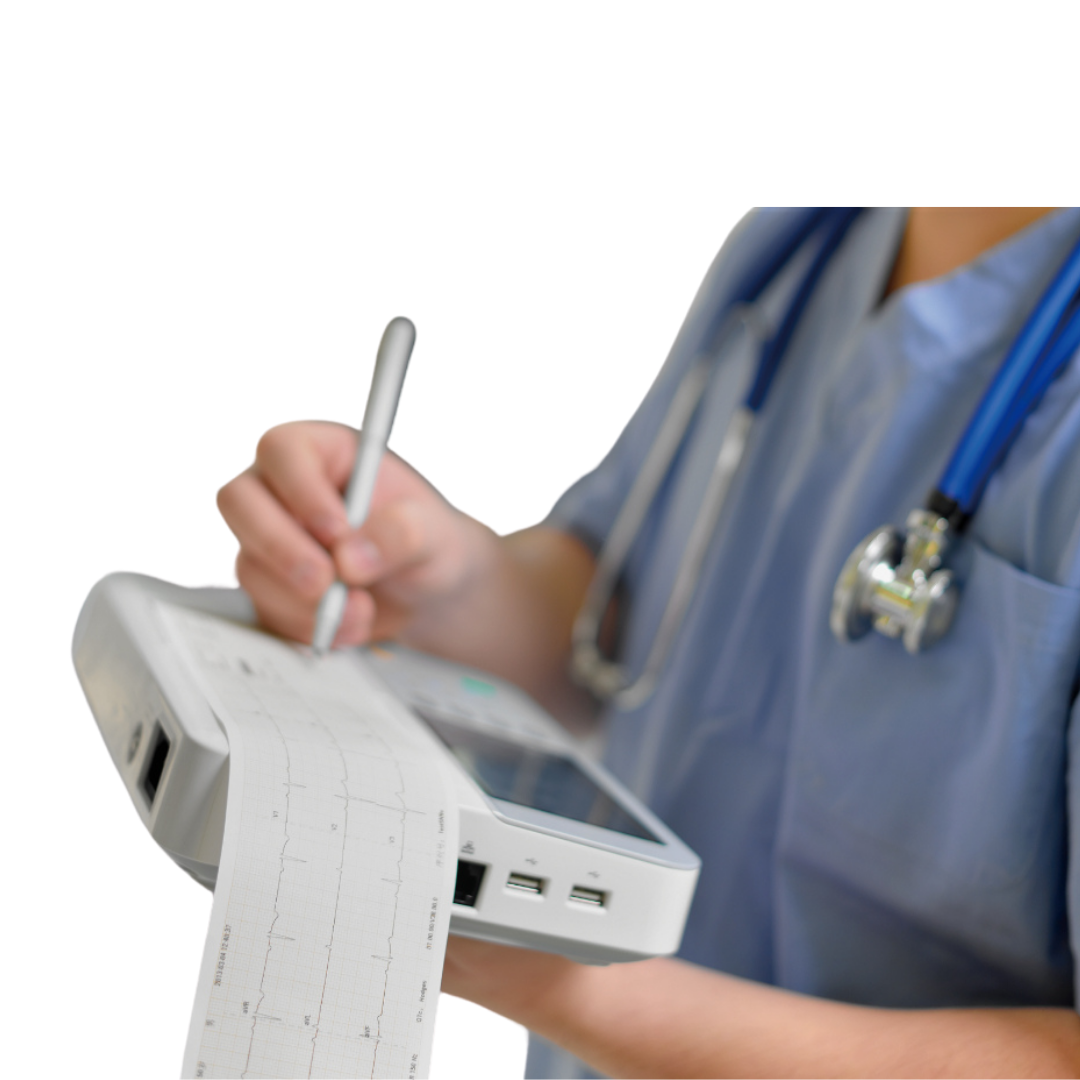 BeneHeart R3 ECG Machine - Reliable Electrocardiograph for Resting ECG Diagnosis with Clear Display and Portability