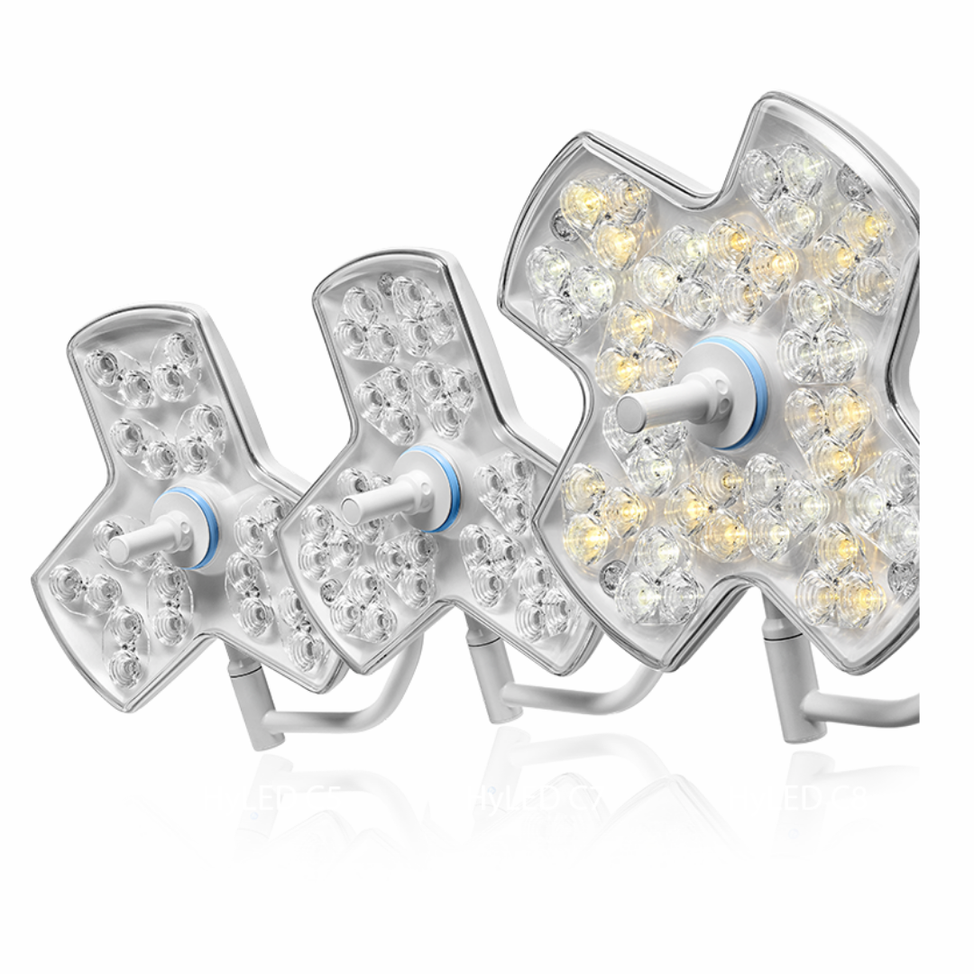 HyLED C Series LED Surgical Light with Multi-Patch Superposition Technology (MPST) for Open and Minimally Invasive Surgery
