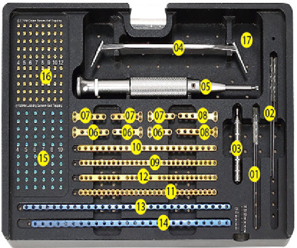 1.6mm Locking Plate Instrument Kit (A001)