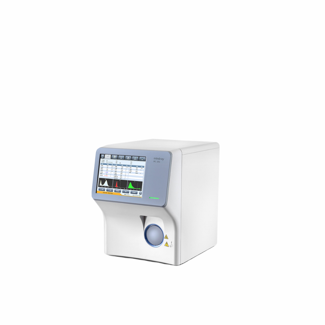 Mindray BC-20s Auto Hematology Analyzer - Compact 3-Part CBC System with 40 Samples/Hour Throughput
