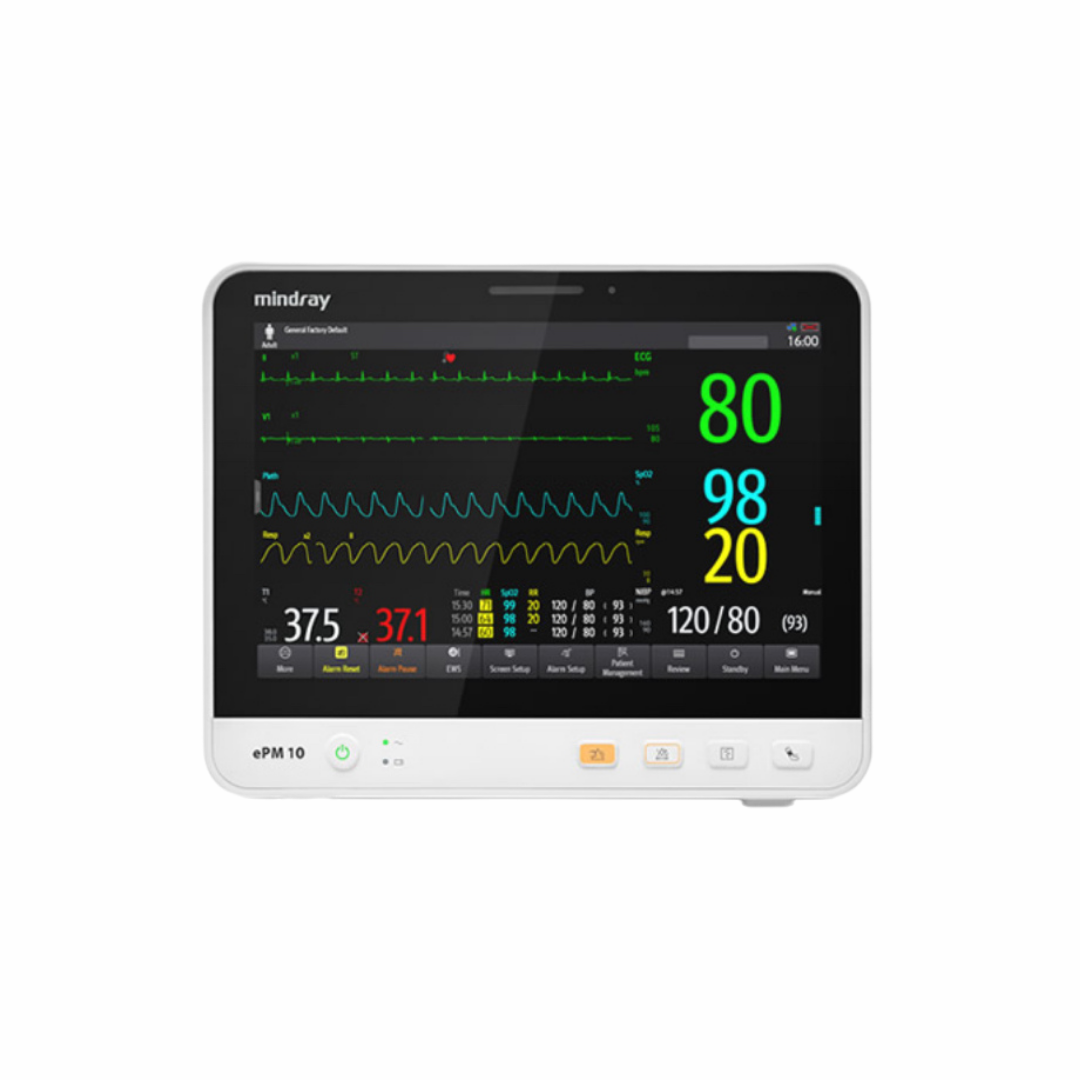 ePM10 Mobile Patient Monitor - Compact, Ergonomic, and Reliable Transport Monitoring Device