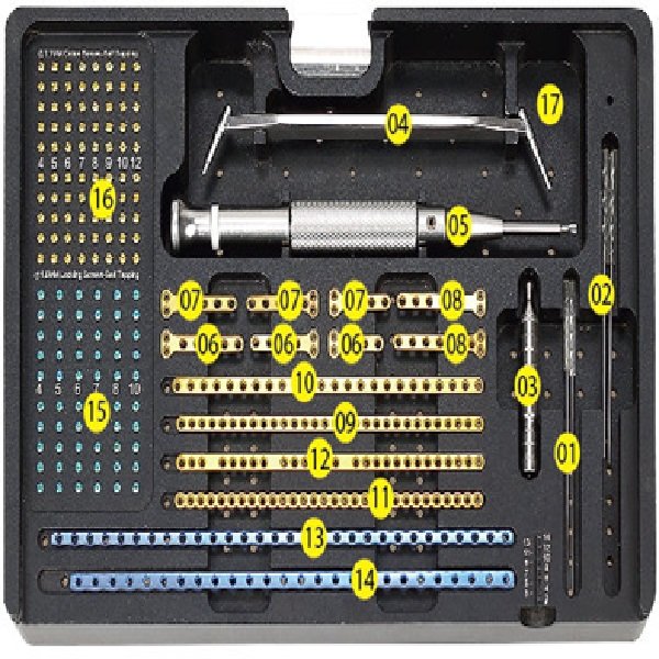 1.6mm Locking Plate Instrument Kit (A001)