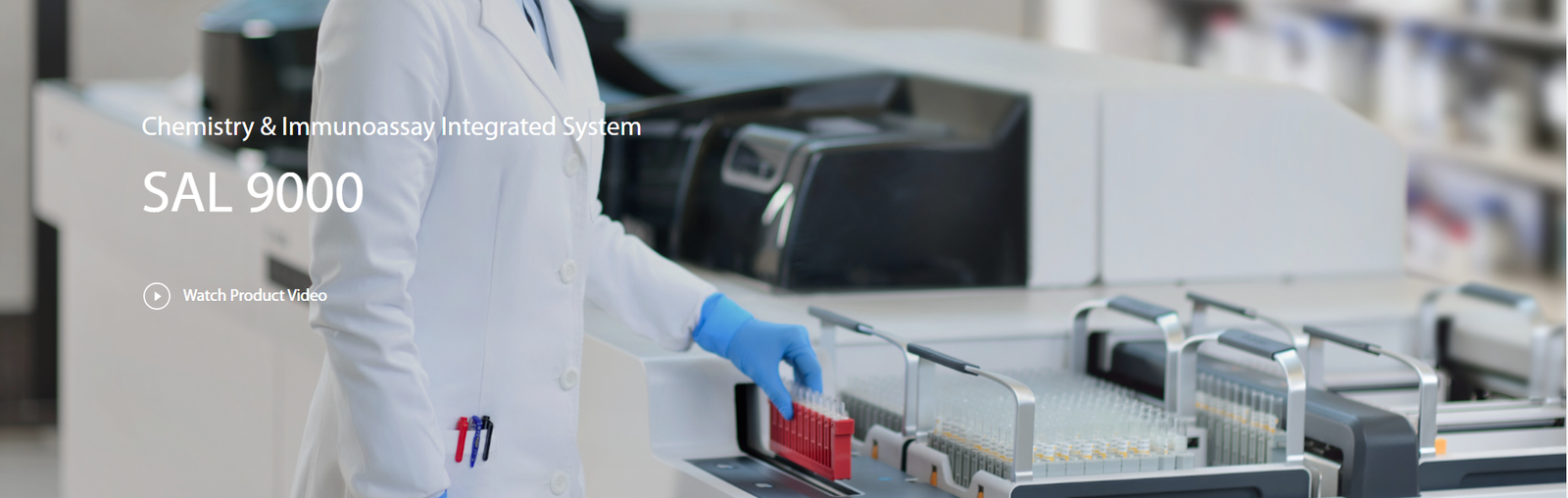 SAL 9000 Chemistry & Immunoassay Integrated System - High Throughput Lab Analyzer
