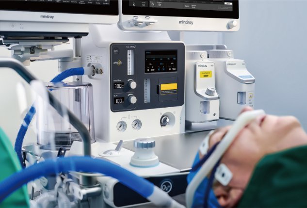 Anesthesia System A7 Model - Compact and Powerful Anesthesia Machine with Advanced Monitoring and Integrated Solutions