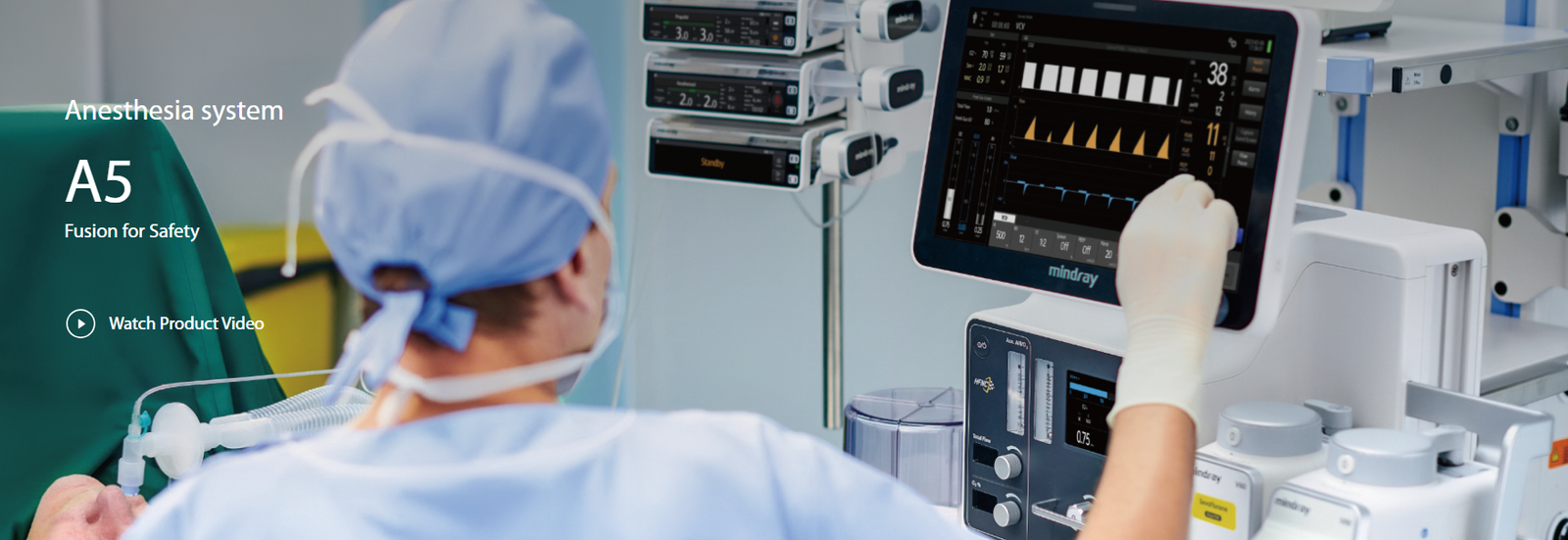 Anesthesia System A5 Model - Integrated Intravenous-Inhalational Solution with Enhanced Safety and Efficiency
