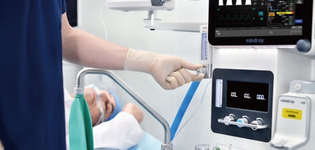 Advanced A3 Anesthesia System with Electronic Flow Measurement and Modular Design