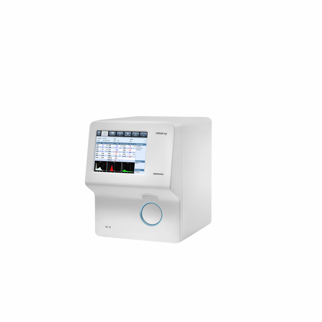 Mindray BC-10 Auto Hematology Analyzer - Compact 3-Part System for Small Labs