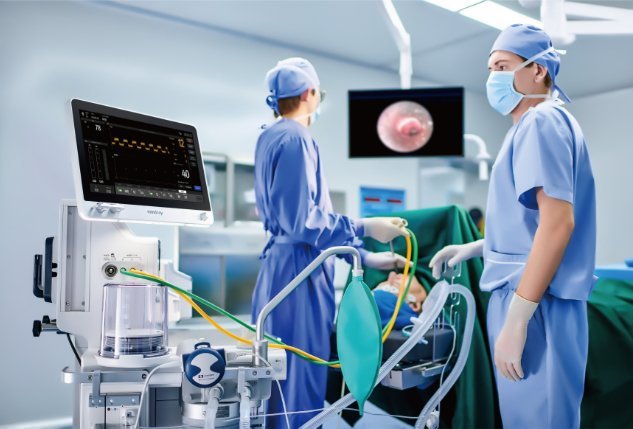 Anesthesia System A7 Model - Compact and Powerful Anesthesia Machine with Advanced Monitoring and Integrated Solutions