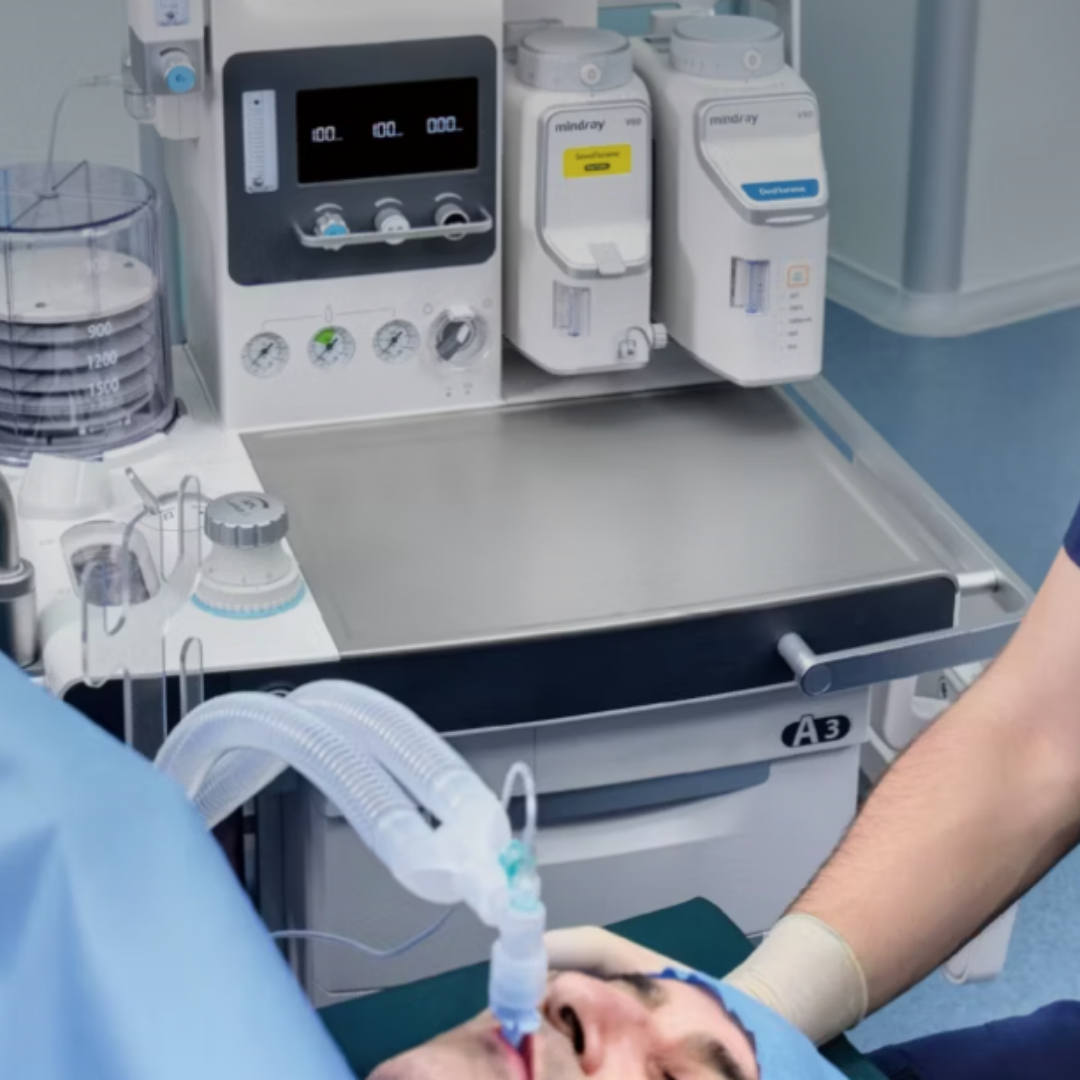 Advanced A3 Anesthesia System with Electronic Flow Measurement and Modular Design