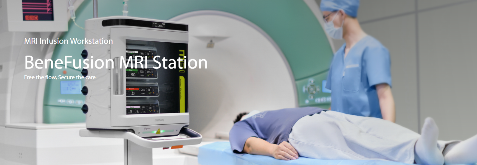 BeneFusion MRI Infusion Workstation for Enhanced Patient Safety and Care
