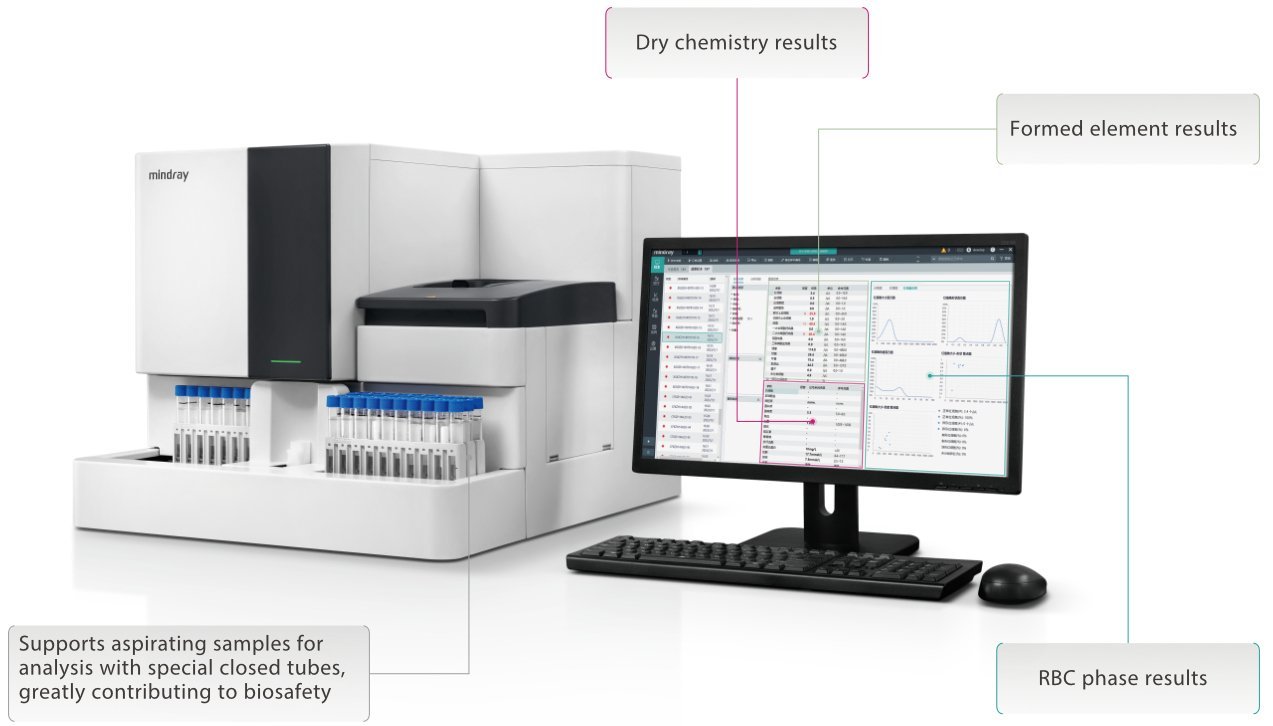 Automated Urinalysis System EU-5600 Pro/5300 Pro - Advanced Laboratory Analysis with 2K Imaging and Enhanced Efficiency