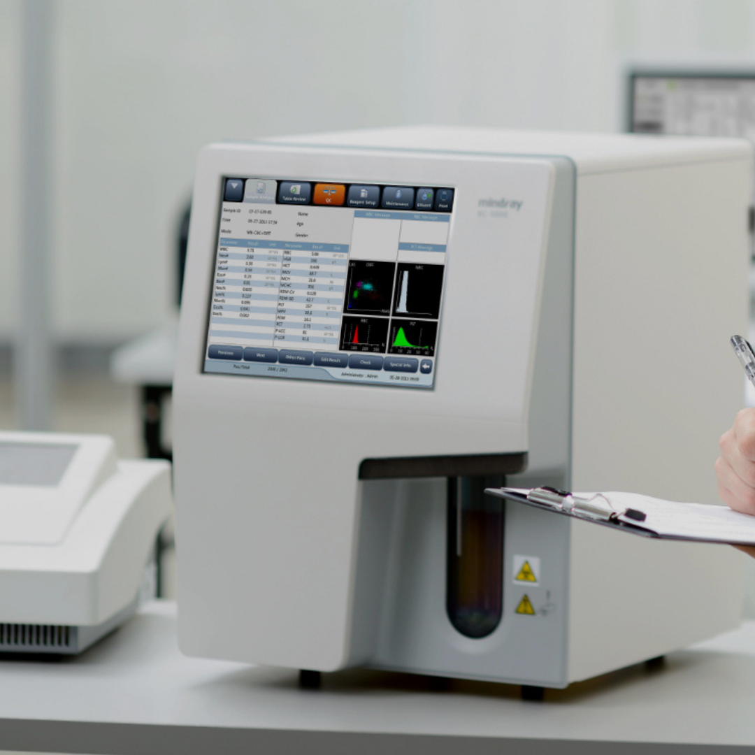 Mindray BC-5000 Compact Auto Hematology Analyzer with 5-Part WBC Differentiation and Advanced Features