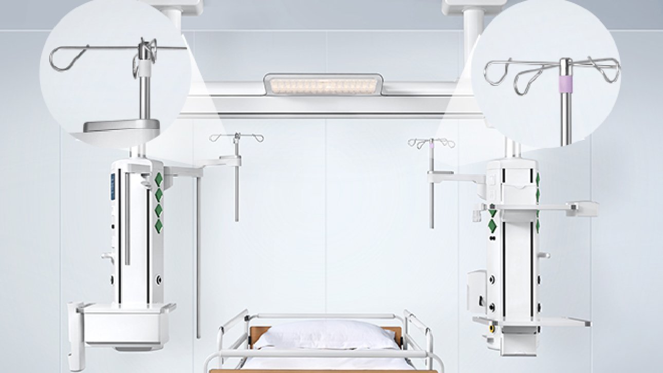 HyPort R80 ICU Device Management System with Oxygen Monitoring and Efficient Workflow
