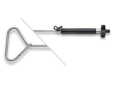 Reusable Laparoscopic Instruments - Suture Fascia Fix Forceps, ENDO-Retractor, Puncture Injection Needle, Knot Pusher, Myoma Drill, and Dissecting Forceps