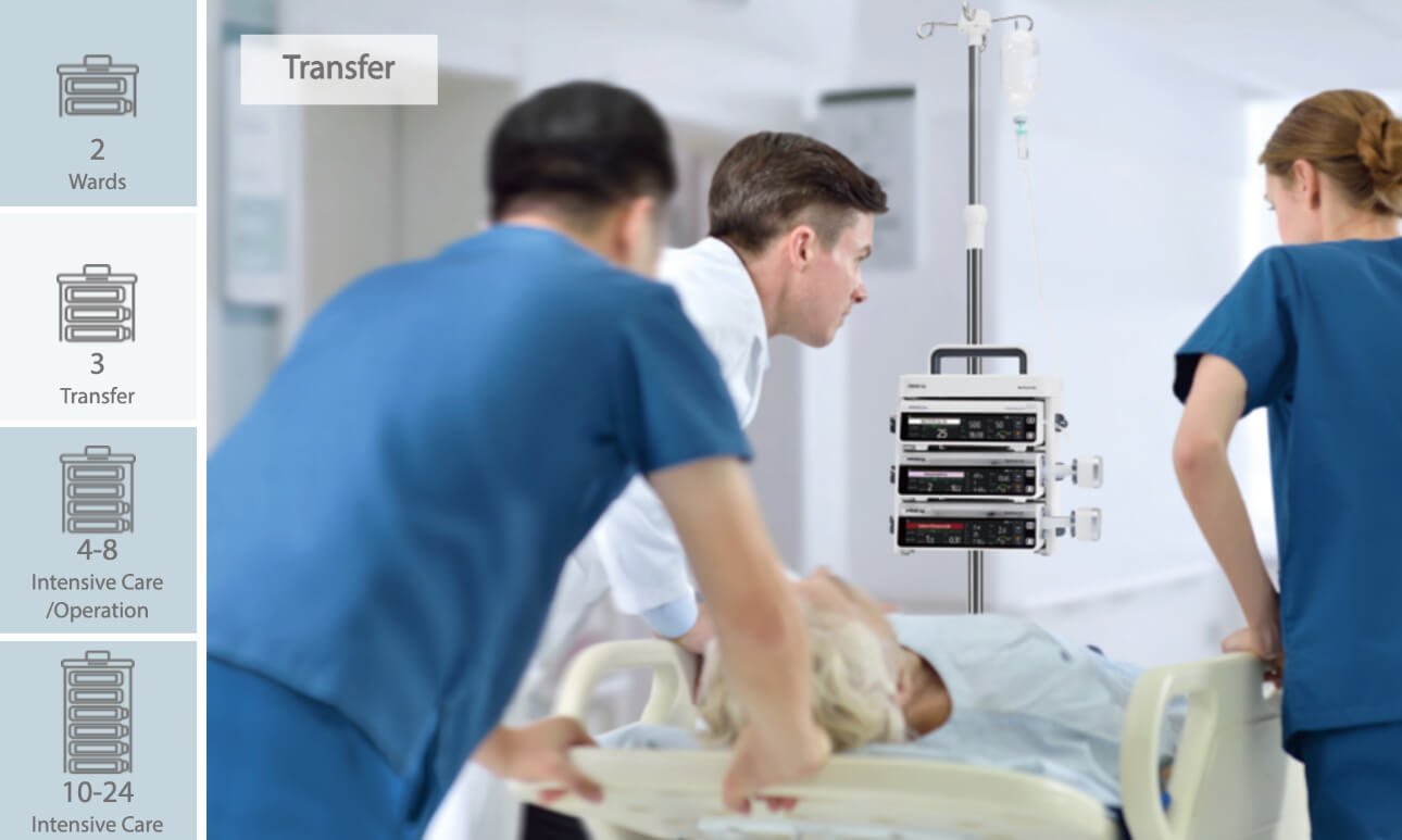 BeneFusion n Series Infusion System - Smart Touch Medication Delivery Device