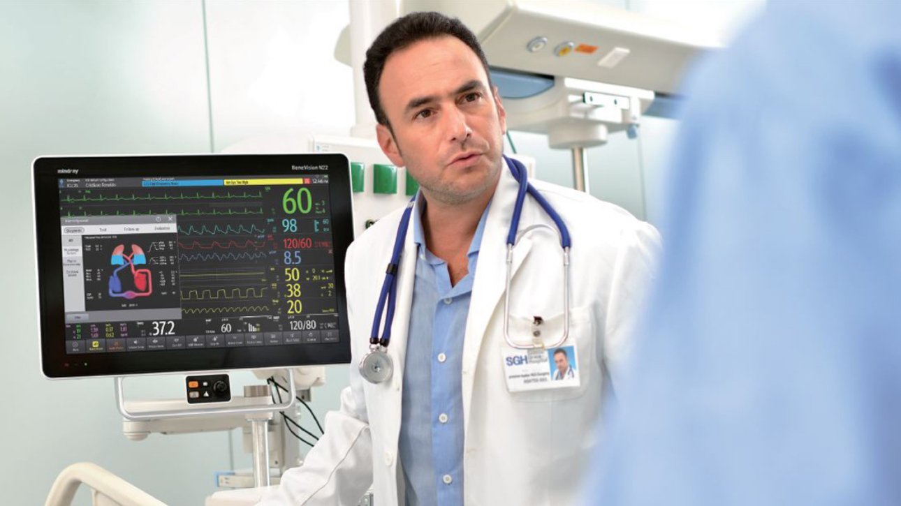 BeneVision N22/N19 Patient Monitor - Advanced Clinical Monitoring Solutions by Mindray