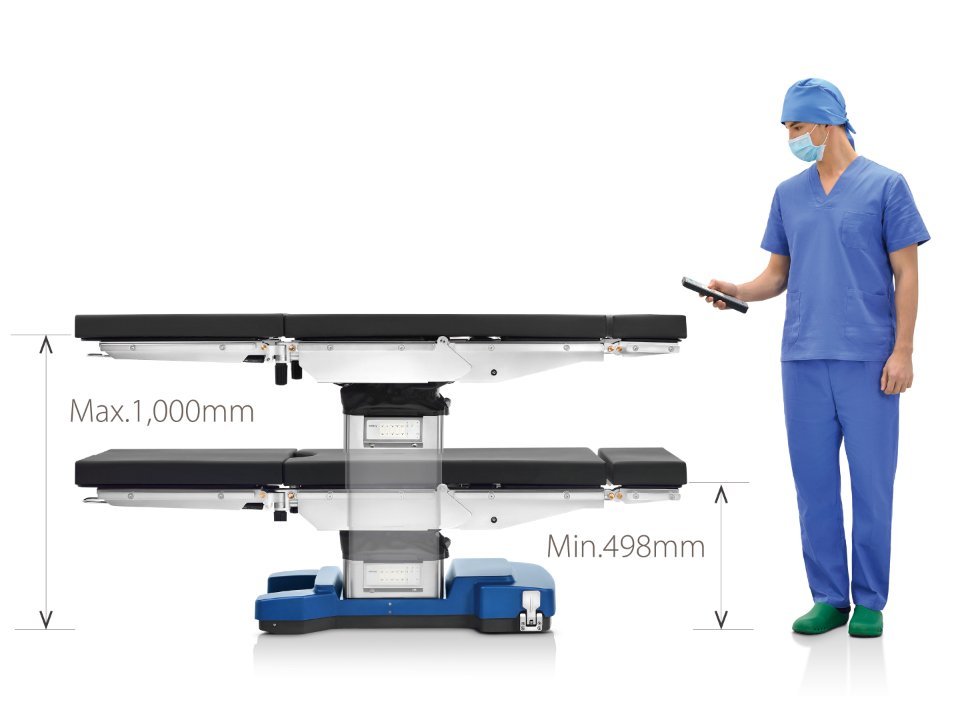 HyBase 6100 Electro-Hydraulic Operating Table for Neurosurgery and Minimally Invasive Procedures