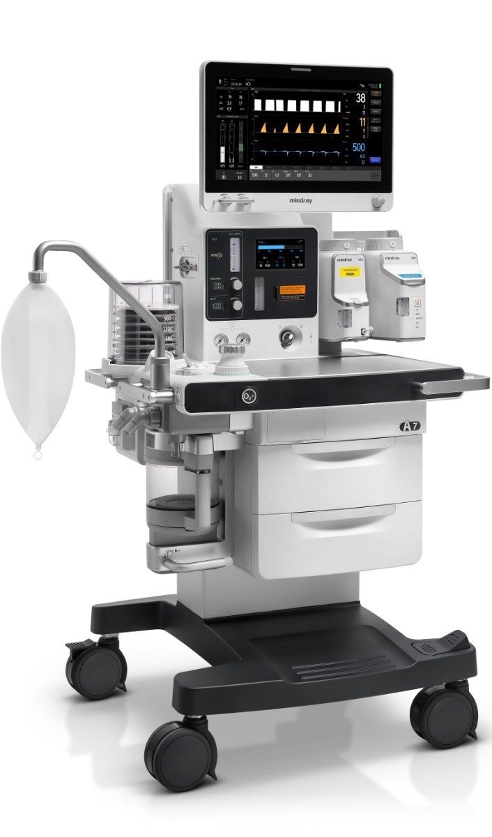 Anesthesia System A7 Model - Compact and Powerful Anesthesia Machine with Advanced Monitoring and Integrated Solutions