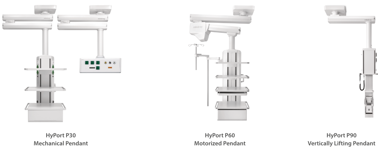 HyPort P30 P60 P90 Medical Supply Unit - Advanced Ergonomic Surgical Pendant with Infection Control and Flexible Design