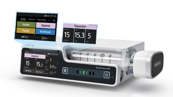 BeneFusion e Series Infusion Pump – Intuitive Touchscreen, SmartRapid Technology, and Enhanced Safety Features