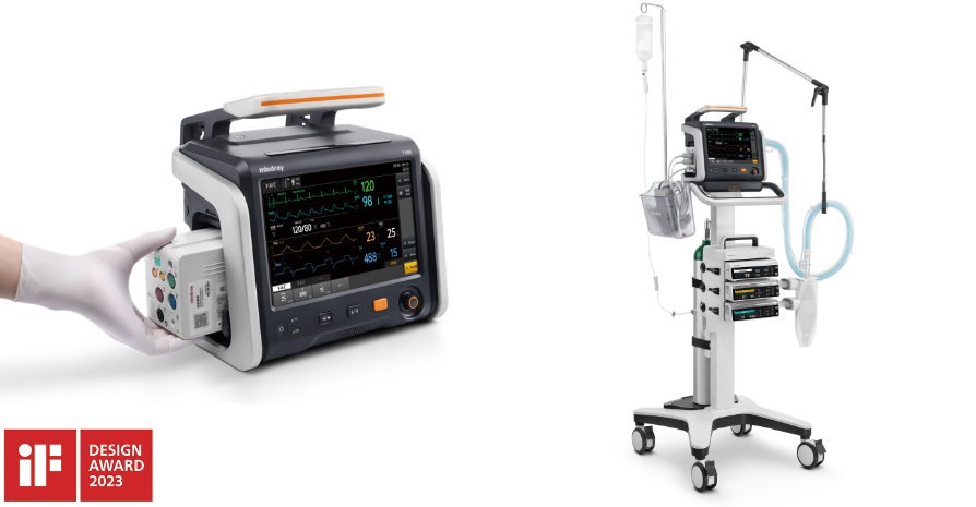 TV80 Portable Transport Ventilator with Advanced Patient Monitoring, Oxygen Management, and Telemedicine Capabilities