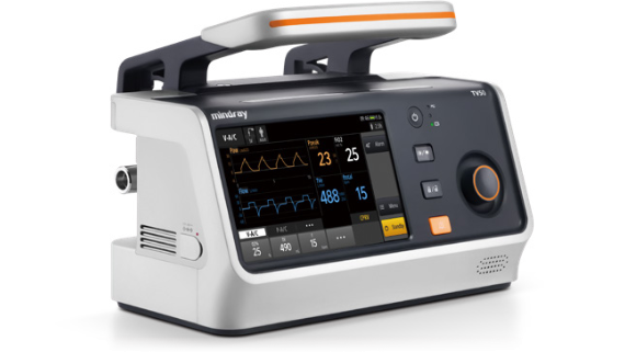 "TV50 Transport Ventilator - Portable Turbine-Driven Patient Ventilation Solution with Advanced Features"
