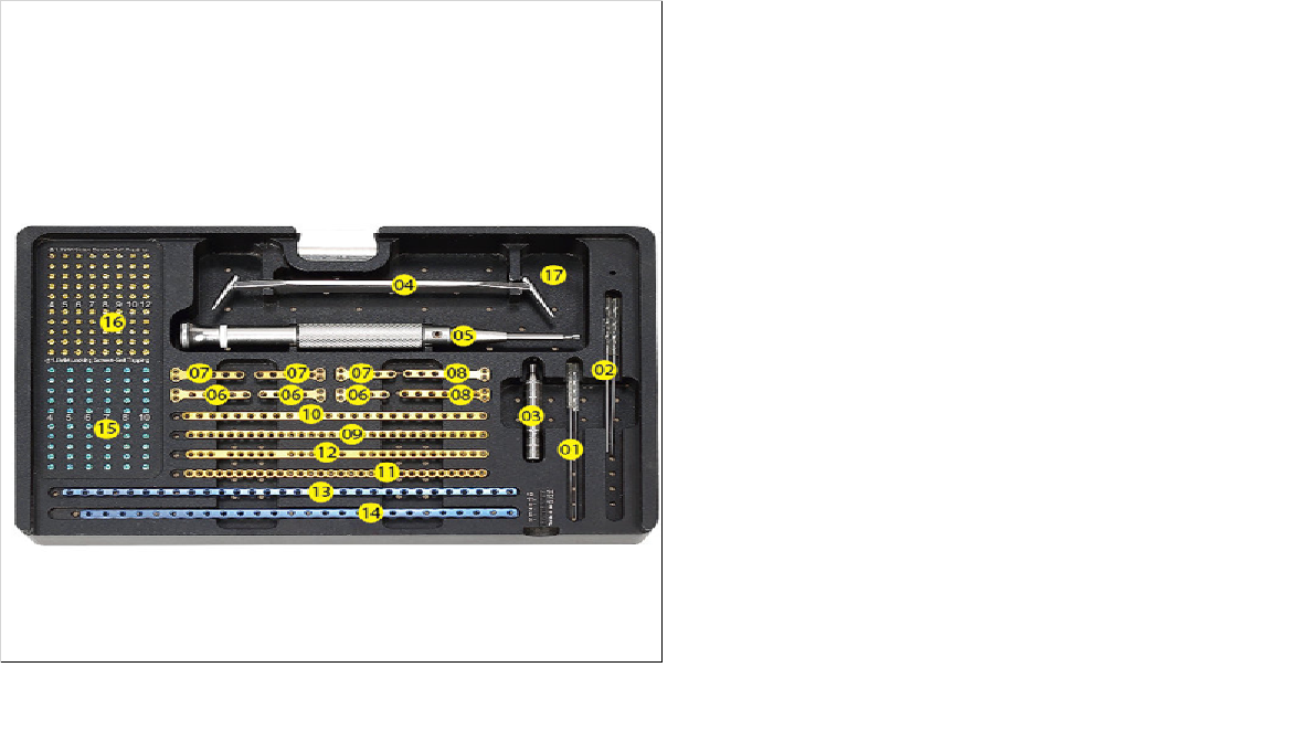 1.6mm Locking Plate Instrument Kit (A001)
