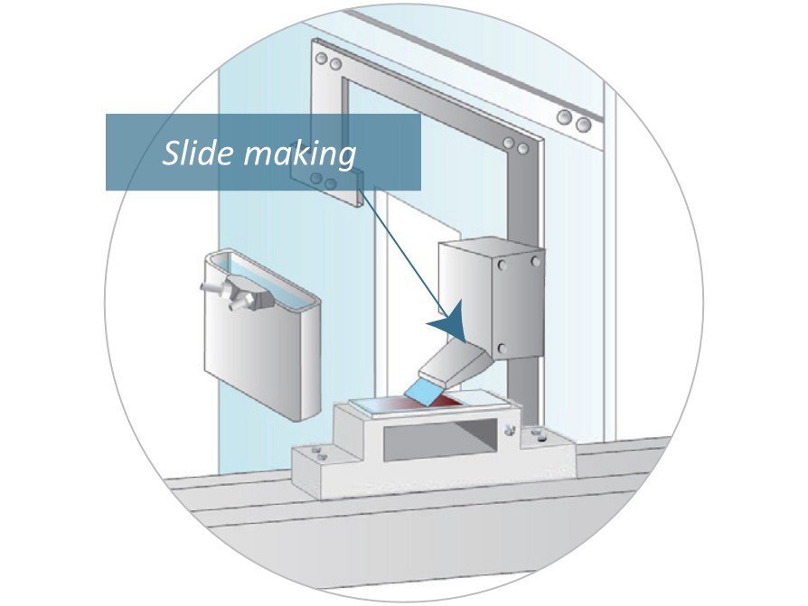 Mindray SC-120 Automated Blood Smear Preparation Device with High-Durability Sapphire Glass Spreader
