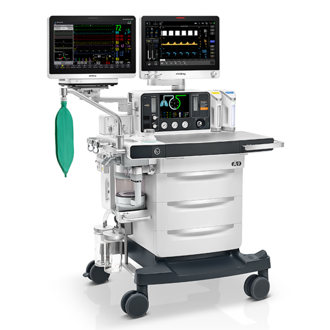 A9 Anesthesia Machine with Touchscreen, Electronic Flowmeter, and Automatic Controlled Anesthesia System