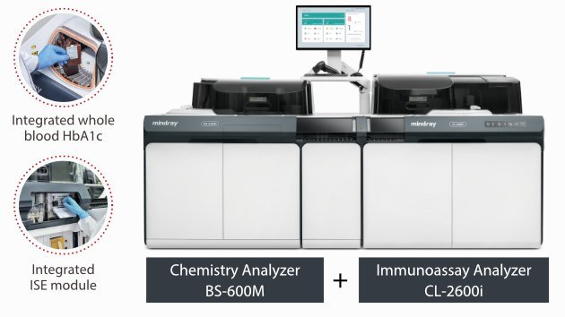 M680 Chemistry and Immunoassay Integrated Solution - High Efficiency Diagnostic Device