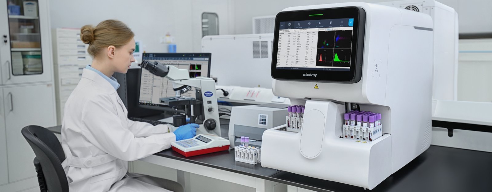 BC-700 Series Hematology Analyzer with SF Cube Technology and Integrated ESR Module
