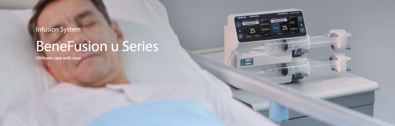 BeneFusion u Series Infusion System - Advanced Real-Time Monitoring & Precision Safety Solutions