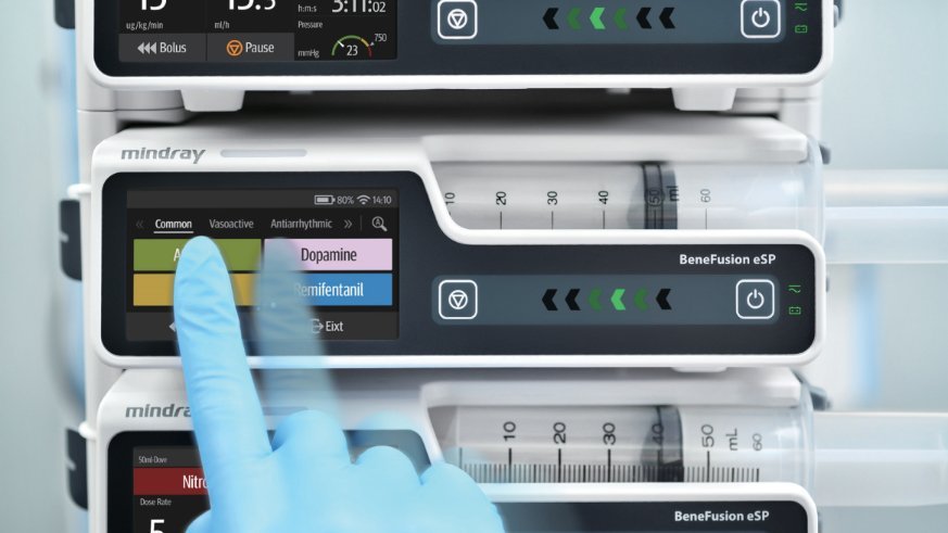 BeneFusion e Series Infusion Pump – Intuitive Touchscreen, SmartRapid Technology, and Enhanced Safety Features