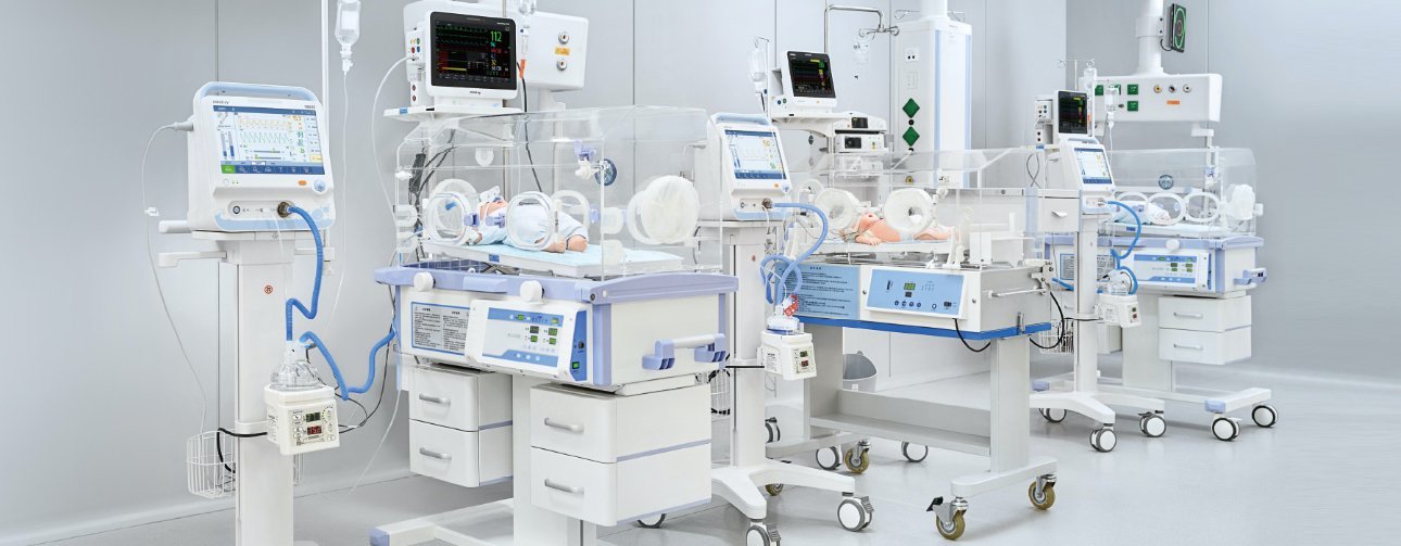 NB350 Neonatal Noninvasive Ventilator with EasySync™ Technology for Enhanced Respiratory Support