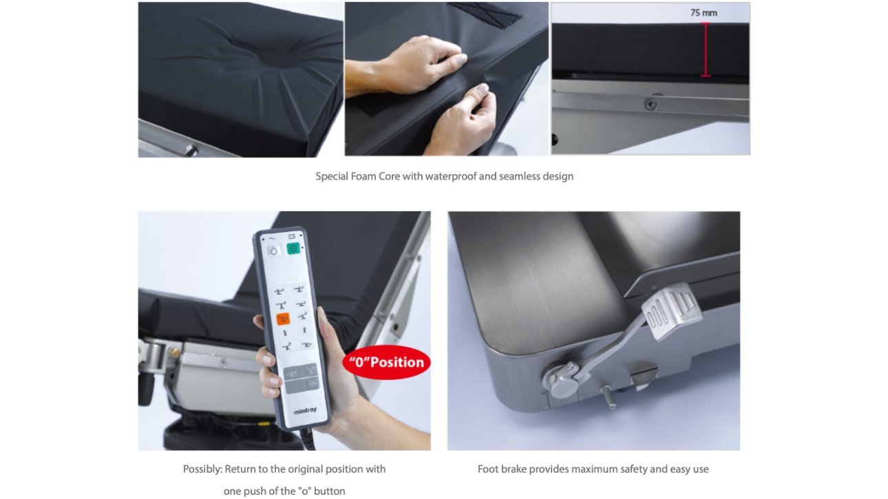 HyBase 3000 Electro-Hydraulic Operating Table with Flexible Patient Positioning