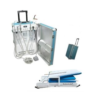 Portable Dental Chair with Air Compressor Mobile Dental Unit NEUDU19