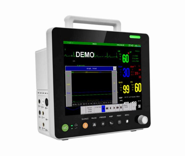 Multi-Parameter Patient Monitor 12.1 Inch Color TFT Portable Medical Equipment NEUMP12