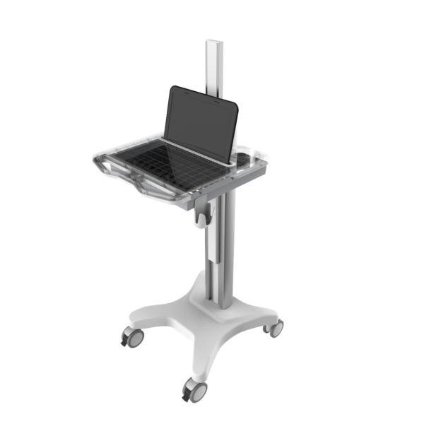 Fixed height laptop/Computer trolley/PC