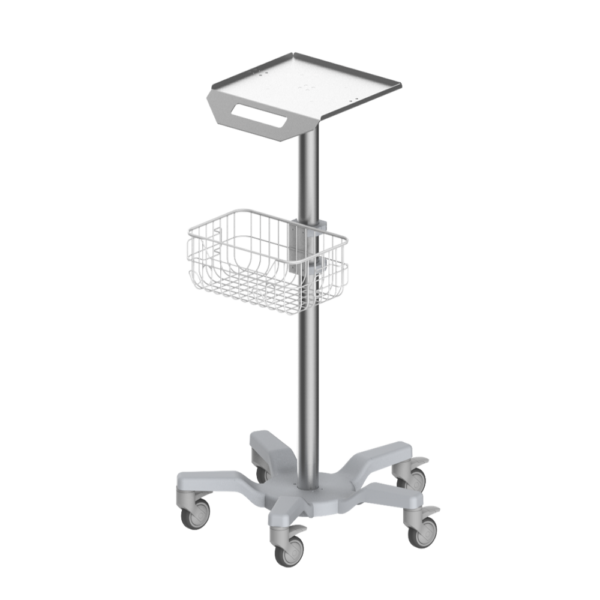 Medical Machine Trolley / Ultrasound Trolley / Patient Monitor Rolling Stand
