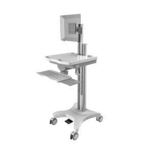 Medical Use Telemedicine Hospital Workstation Cart/Mobile Laptop Cart