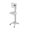 Fixed Height Computer Cart or Machinery Lifting Computer Cart/Monitor Cart with Single Screen Holder