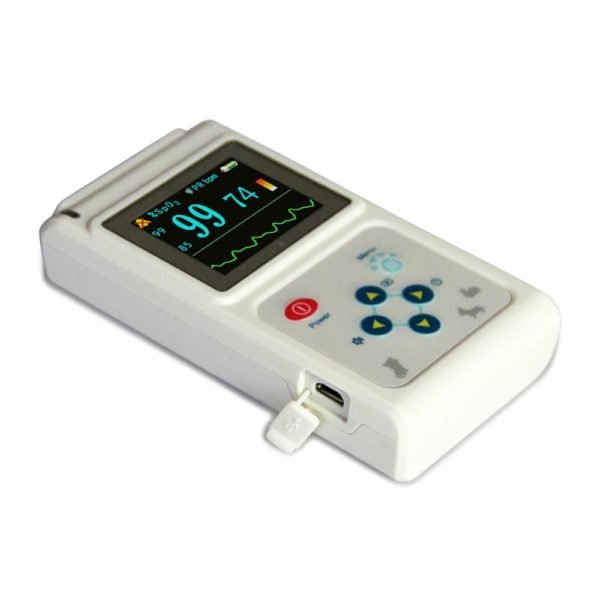 CMS60D-VET Veterinary Clinic Equipment Pulse Oximeter Veterinary Instrument with Tongue SpO2 Probe