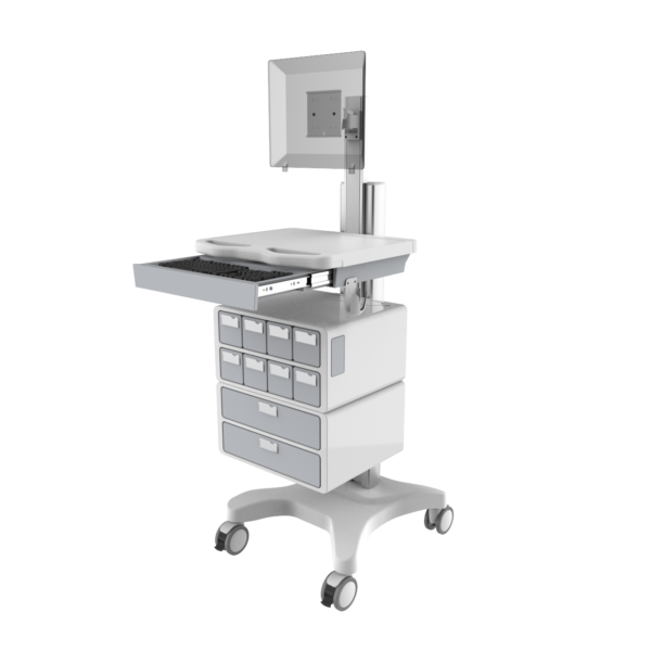 Computer Trolley Nursing medical trolley/medicine trolley