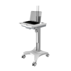 Hospital Computer Desk Workstation Mobile Cart/ Laptop Mobile Cart for Hospital Use