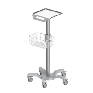 ECG Doctor Trolley Computing Cart High Quality Ventilator Hospital Trolley Nursing Cart