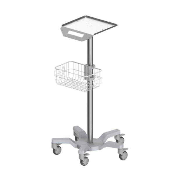 ECG Doctor Trolley Computing Cart High Quality Ventilator Hospital Trolley Nursing Cart