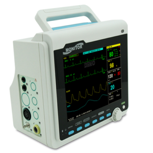 CMS6000 Patient Monitor 8 inch TFT Color LCD, ECG, RESP, SpO2, PR, NIBP and Dual-Channel TEMP