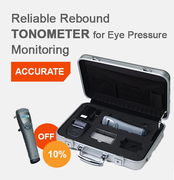 Reliable Rebound TONOMETER for Eye Pressure Monitoring